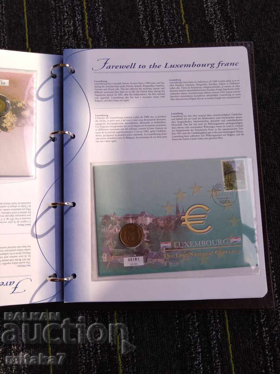 Album plic cu monede