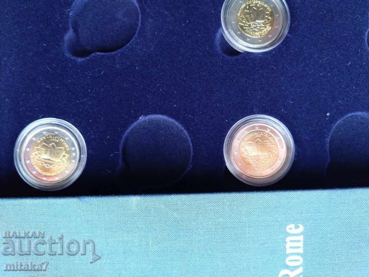 Set of 9 pcs. * 2 euros, 2007 - 5 Set of 9 pcs. * 2 euros, 2007 - 5