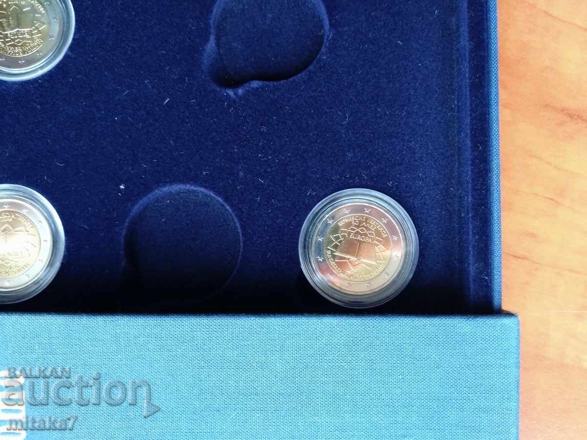 Set of 9 pcs. * 2 euros, 2007 - 6 Set of 9 pcs. * 2 euros, 2007 - 6