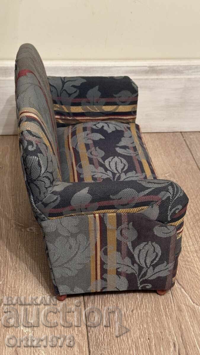 Solid handmade doll sofa, 1.9kg - 6 Solid handmade doll sofa, 1.9kg - 6