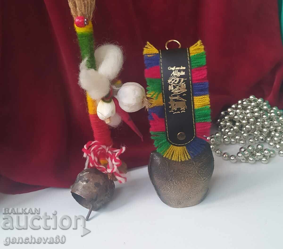 Retro Swiss and Bulgarian cotton/martenitsa