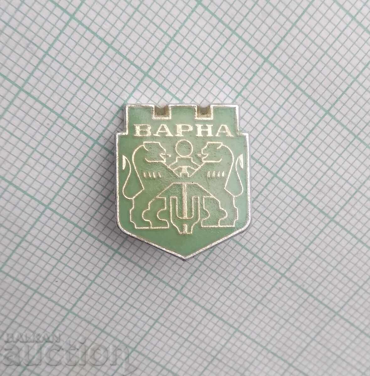 18348 Badge - coat of arms of the city of Varna with price 2.00 BGN | € 1.02 18348 Badge - coat of arms of the city of Varna with price 2.00 BGN | € 1.02