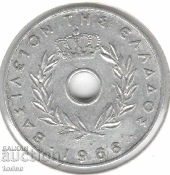 Greece-20 Lepta-1966-KM# 79-Constantine II с цена 1.00 лв. | € 0.51