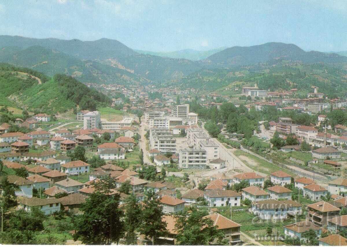 Old postcard - Zlatograd, General view Old postcard - Zlatograd, General view