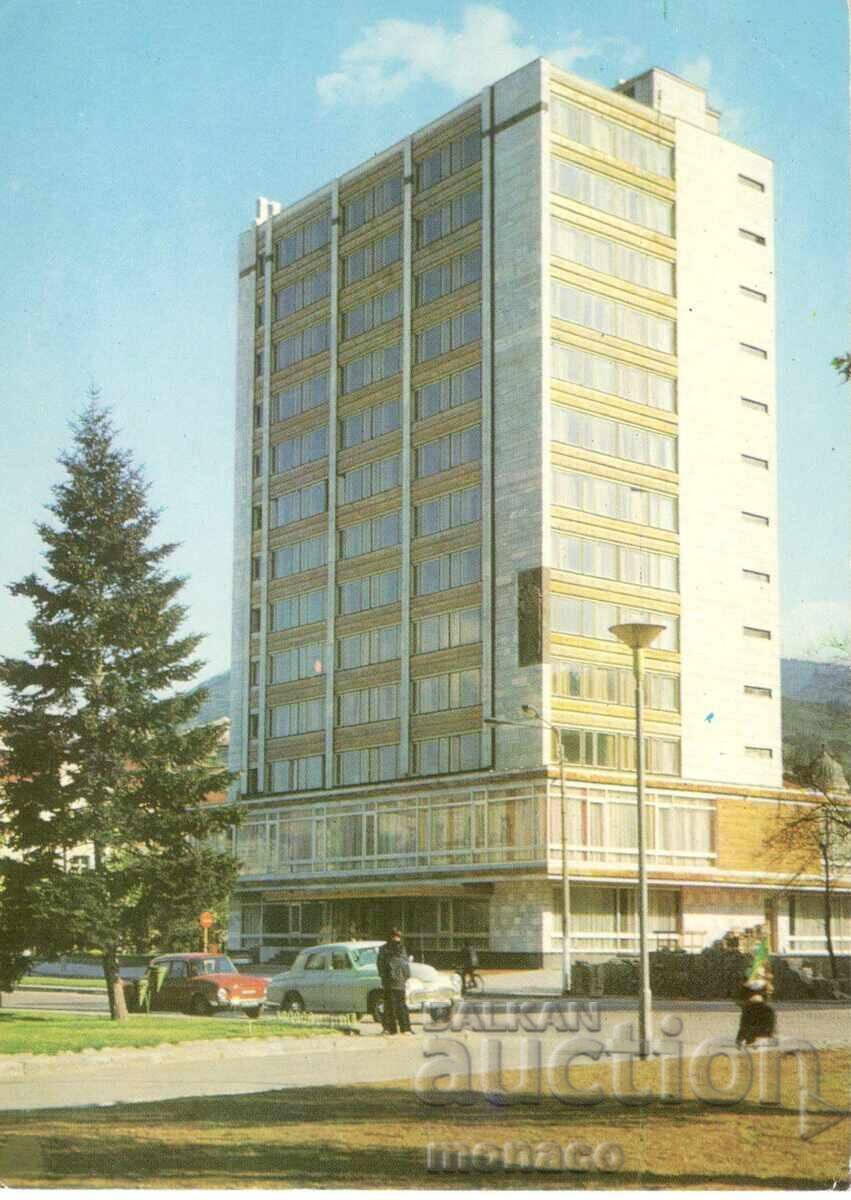 Old postcard - Asenovgrad, Hotel "Asenovets" Old postcard - Asenovgrad, Hotel "Asenovets"