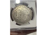 5 лева 1885г NGC AU Details