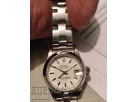 Rolex Datejust Stainless Steel Gray Linen Dial Ladies 26mm