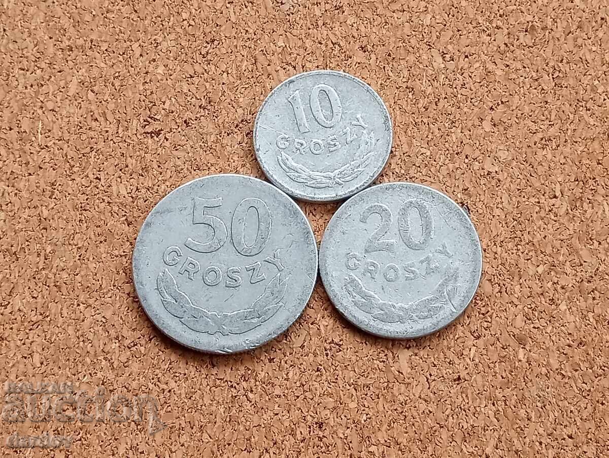 Poland, coins 1949 Poland, coins 1949