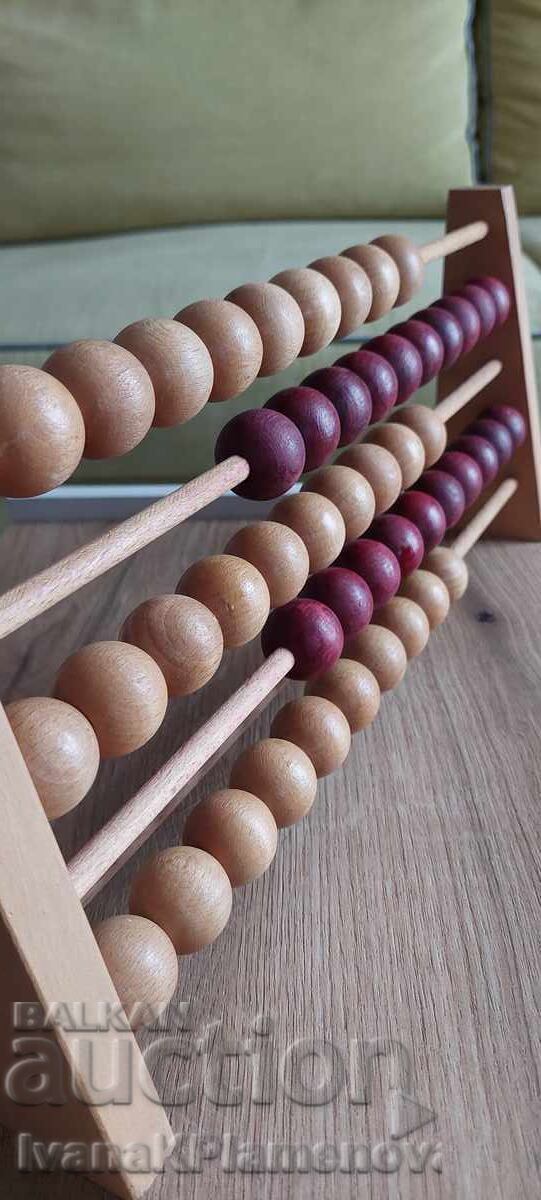 Delivery of Wooden retro abacus, excellent for connoisseurs Delivery of Wooden retro abacus, excellent for connoisseurs