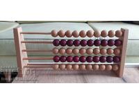 Wooden retro abacus, excellent for connoisseurs
