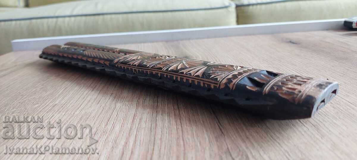 Delivery of Wooden double-ended flute for connoisseurs Delivery of Wooden double-ended flute for connoisseurs