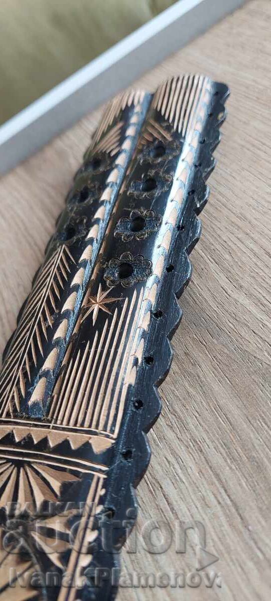 Wooden double-ended flute for connoisseurs - 6 Wooden double-ended flute for connoisseurs - 6