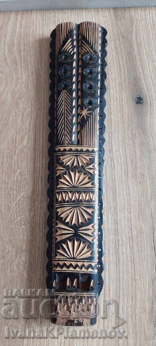 Wooden double-ended flute for connoisseurs Wooden double-ended flute for connoisseurs