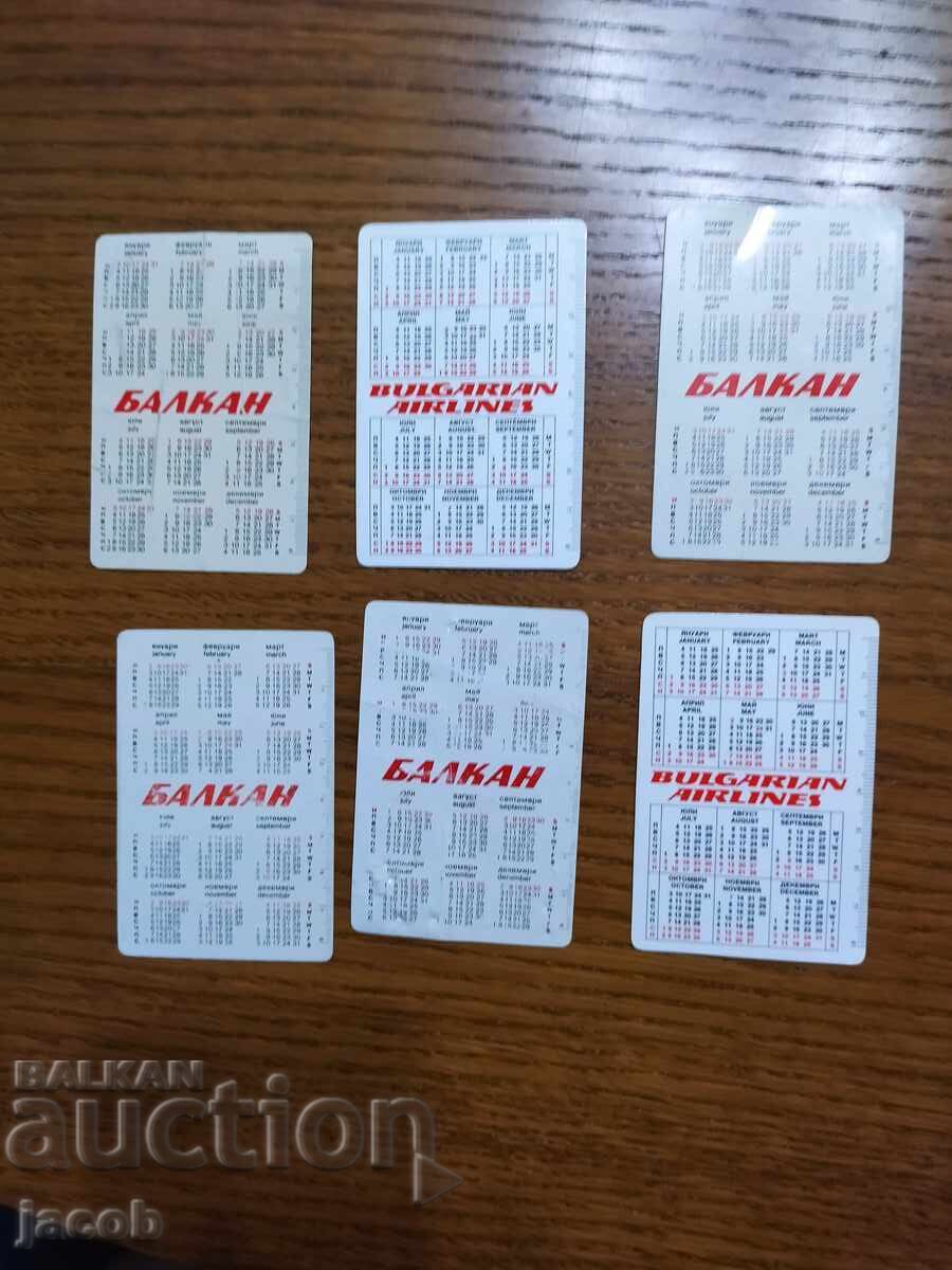 Lot of calendars with price 2.50 BGN | € 1.28 Lot of calendars with price 2.50 BGN | € 1.28