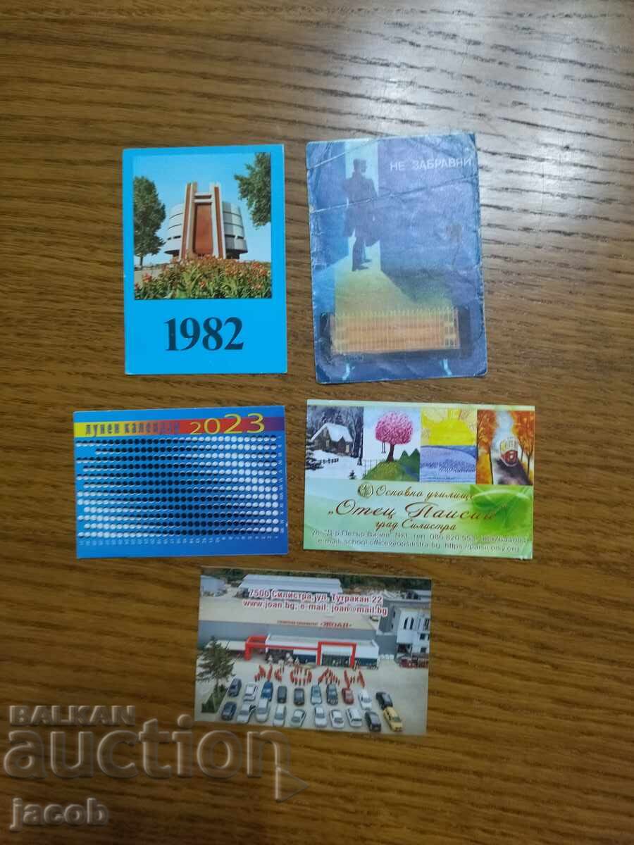 Lot of calendars Lot of calendars