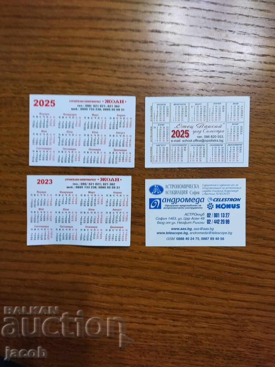 Lot of calendars with price 2.00 BGN | € 1.02 Lot of calendars with price 2.00 BGN | € 1.02