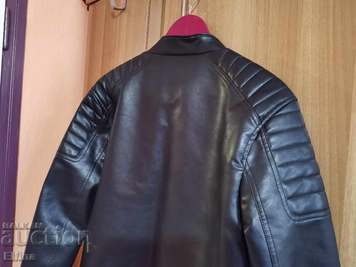 Licitație Geaca de piele pentru barbati XSIDE - noua Licitație Geaca de piele pentru barbati XSIDE - noua