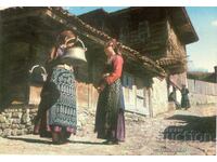 Old postcard - Kotel, Kotel folk costume