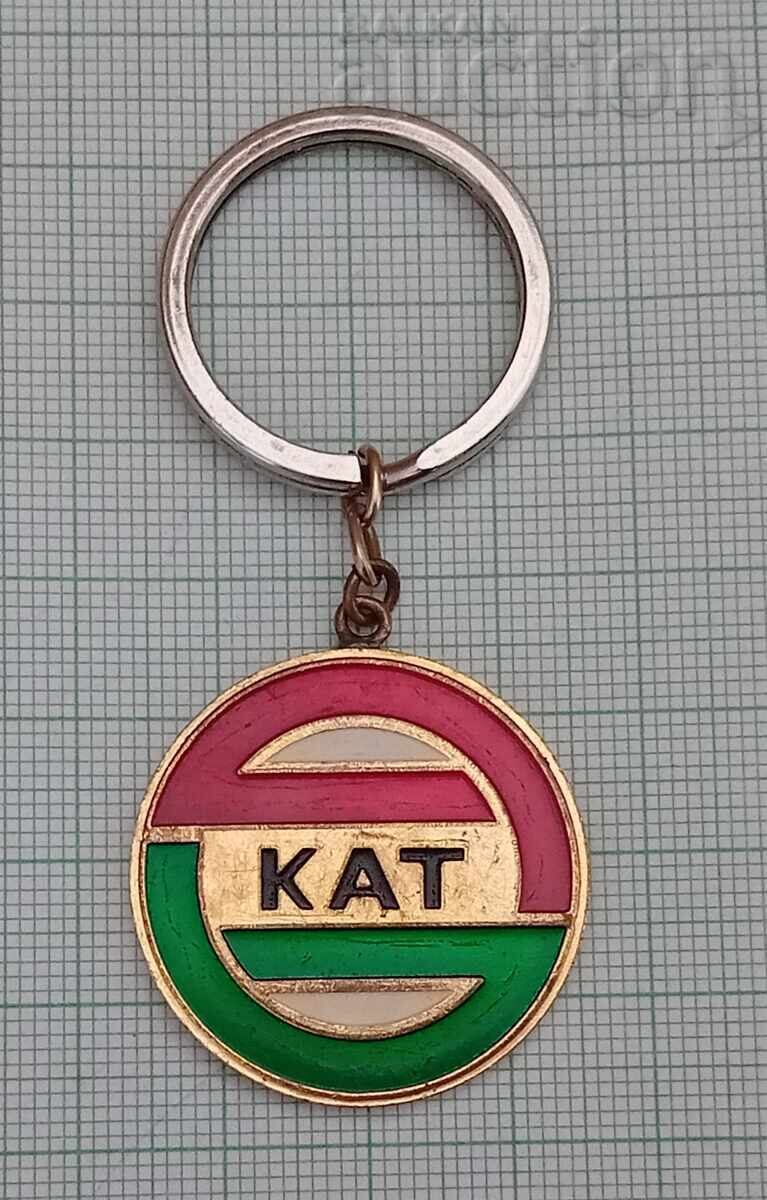 KAT OLD TAN OLD KEY HOLDER