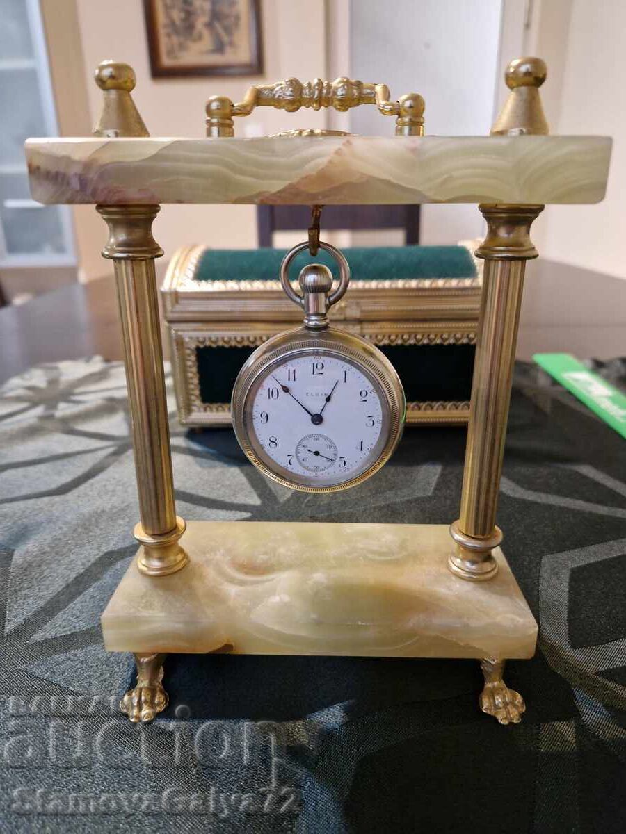 Αντικέ συλλεκτικό αμερικανικό ρολόι τσέπης ELGIN Αντικέ συλλεκτικό αμερικανικό ρολόι τσέπης ELGIN