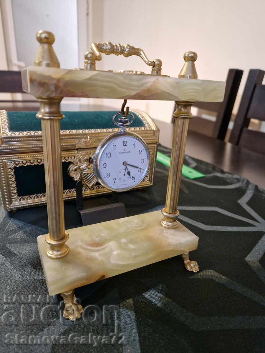 Beautiful antique Swiss pocket watch CORTEBERT with price 288.00 BGN | € 147.25 Beautiful antique Swiss pocket watch CORTEBERT with price 288.00 BGN | € 147.25