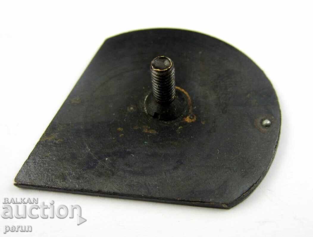 Delivery of Polish Sign-Automobile Rally Druzhba-1977-Enamel-Screw Delivery of Polish Sign-Automobile Rally Druzhba-1977-Enamel-Screw