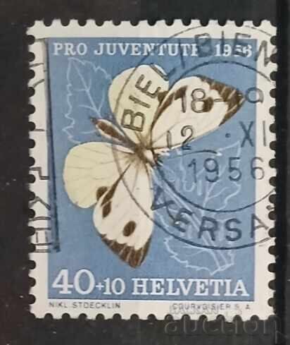 Elveția 1956 Fauna/Fluturi Elveția 1956 Fauna/Fluturi