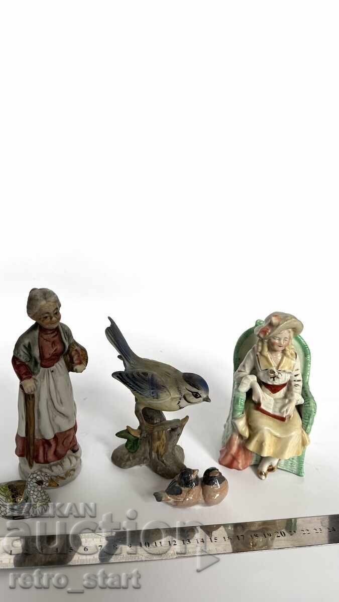 Porcelain figures 5 pieces - 5 Porcelain figures 5 pieces - 5