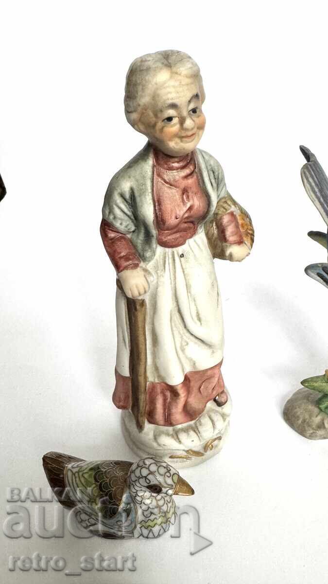Porcelain figures 5 pieces - 7 Porcelain figures 5 pieces - 7