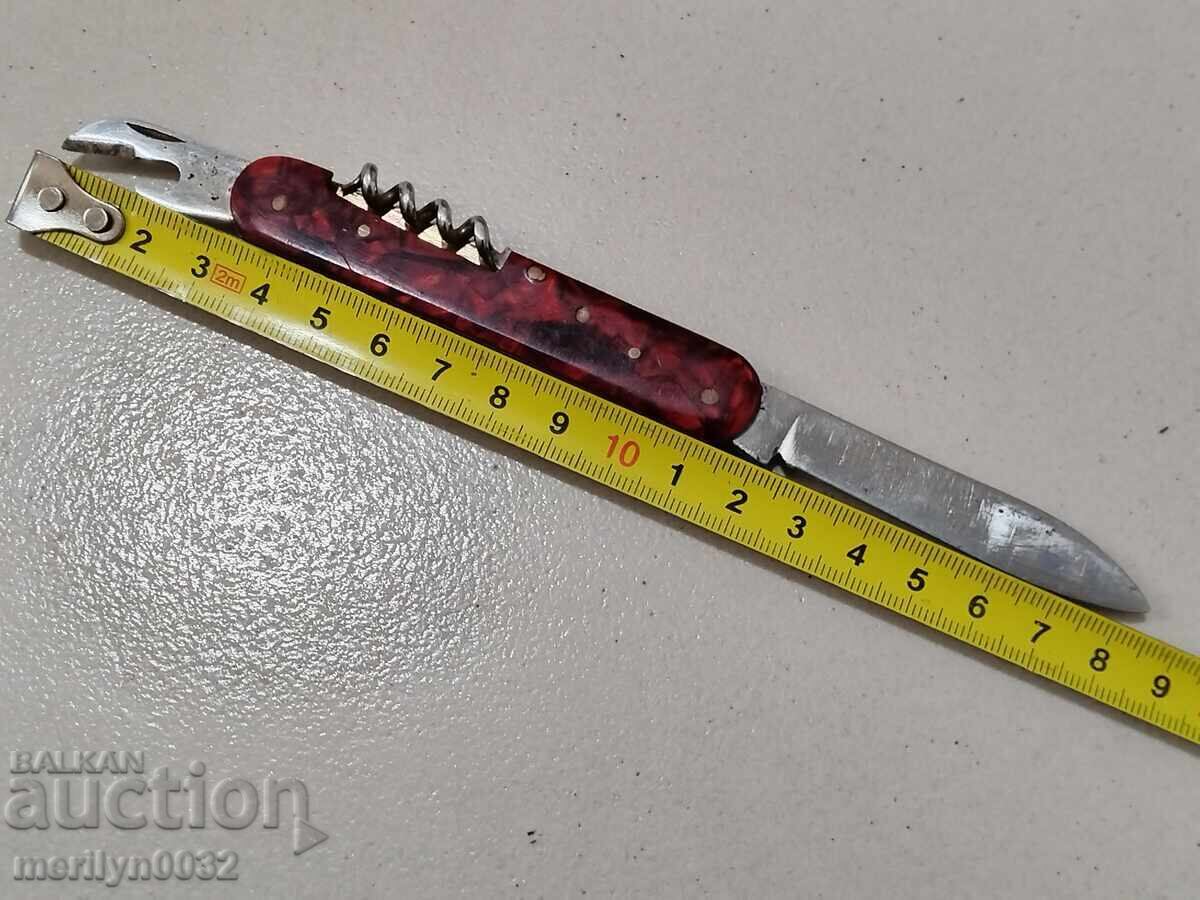 Auction Old social knife Veliko Tarnovo Sickle and hammer knife NRB Auction Old social knife Veliko Tarnovo Sickle and hammer knife NRB