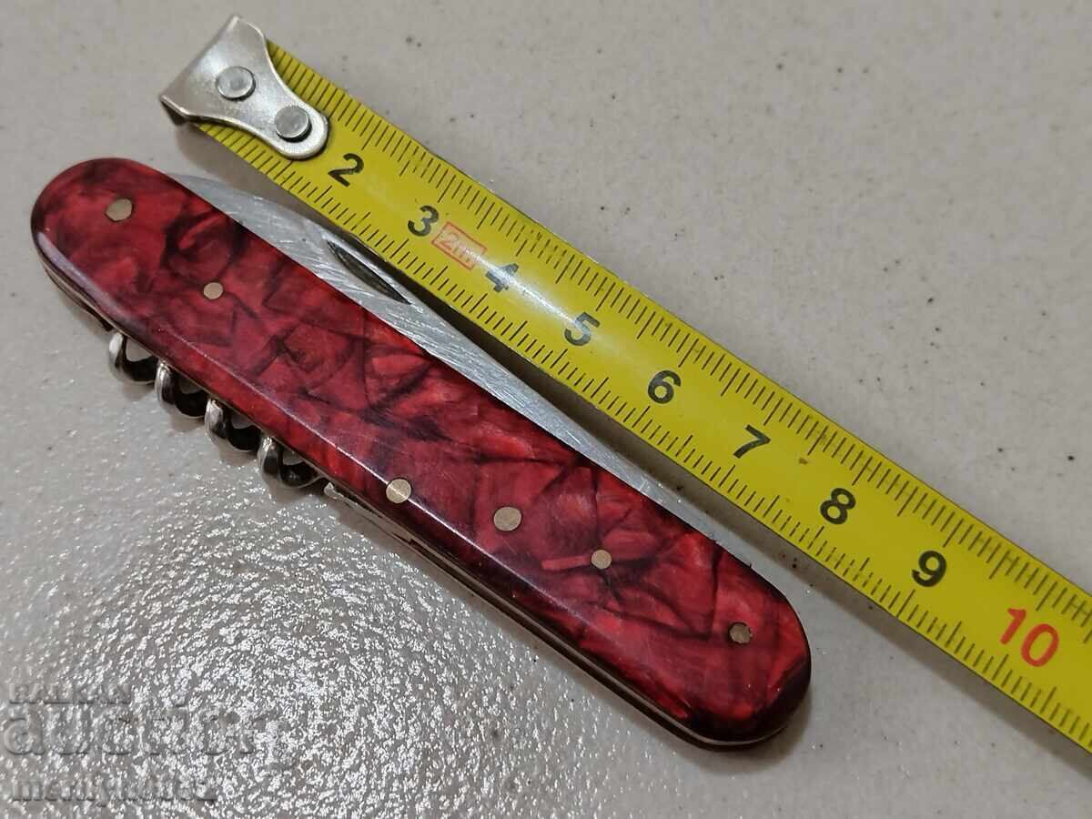 Delivery of Old social knife Veliko Tarnovo Sickle and hammer knife NRB Delivery of Old social knife Veliko Tarnovo Sickle and hammer knife NRB