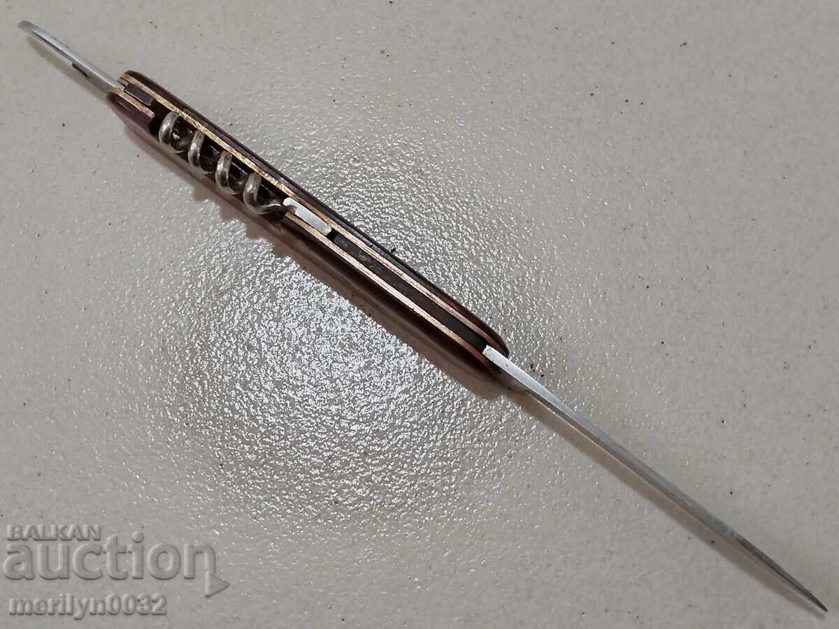 Old social knife Veliko Tarnovo Sickle and hammer knife NRB - 6 Old social knife Veliko Tarnovo Sickle and hammer knife NRB - 6