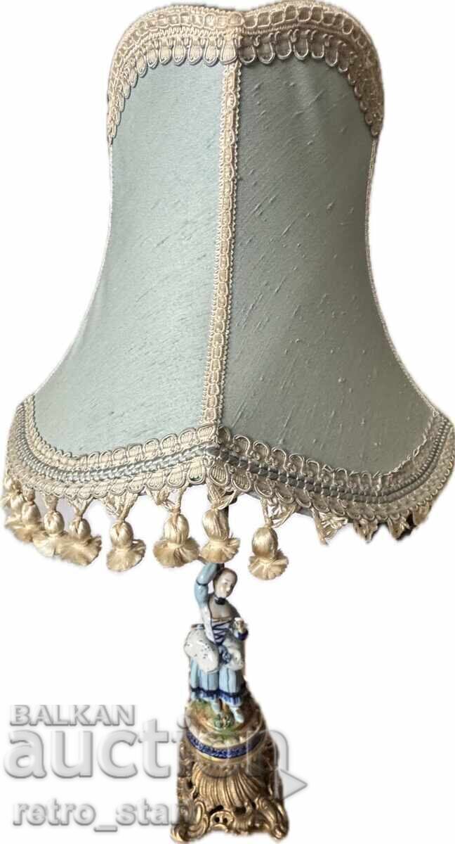 Night lamp, vintage porcelain figure - 5 Night lamp, vintage porcelain figure - 5