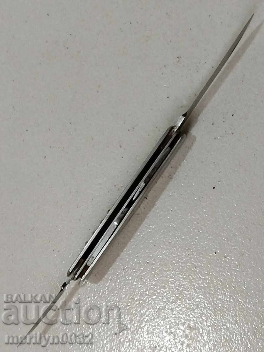 Old social knife Veliko Tarnovo Sickle and hammer knife NRB - 7 Old social knife Veliko Tarnovo Sickle and hammer knife NRB - 7