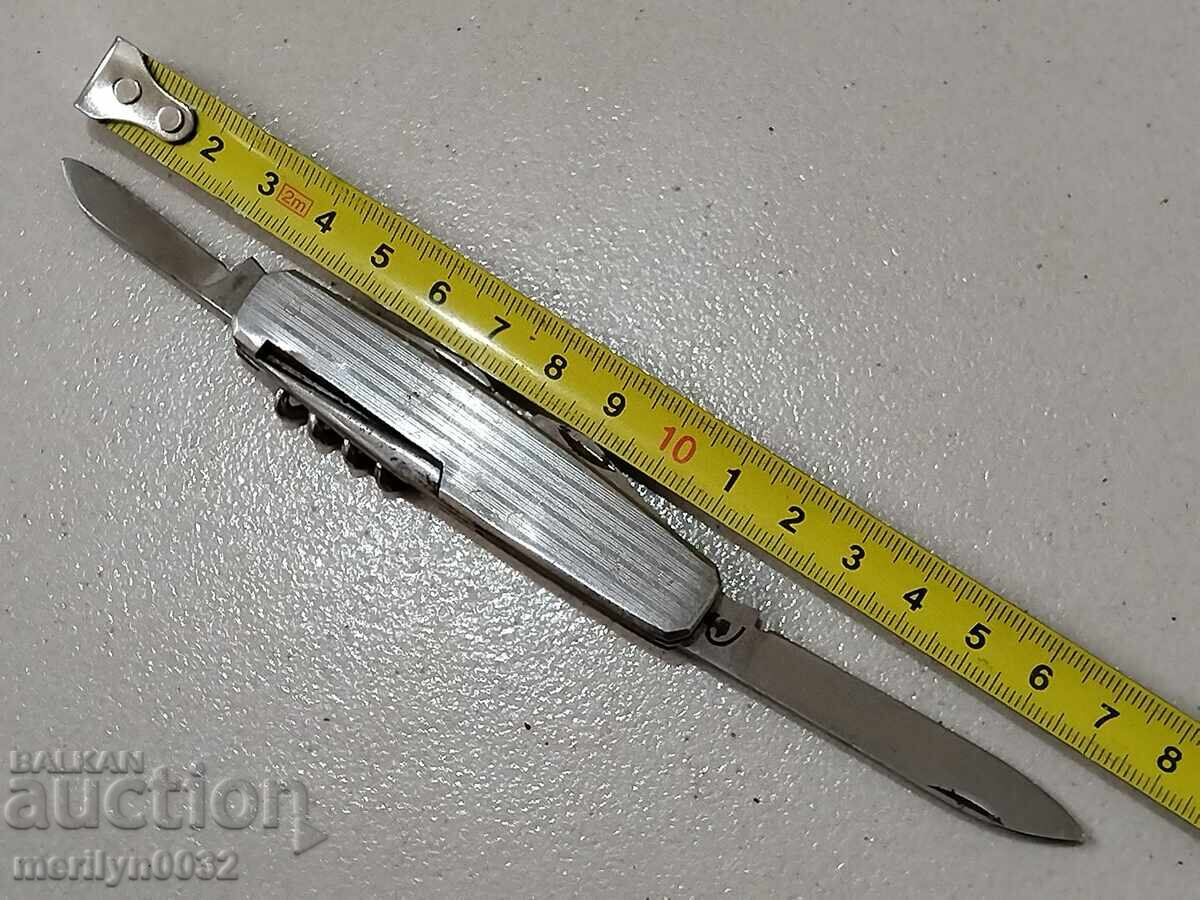 Old social knife Veliko Tarnovo Sickle and hammer knife NRB Old social knife Veliko Tarnovo Sickle and hammer knife NRB