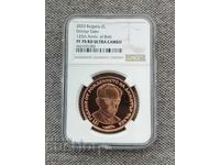 2 лева 2023 Димитър Талев PF 70 RD ULTRA CAMEO NGC