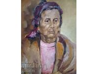 Old Bulgarian painting. By the portraitist Tenyo Zhelev!