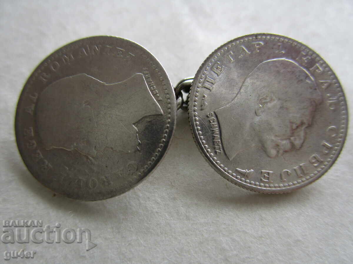 Auction ❌❌Sleeves of 2 silver coins, 50 bani 1900+50 para 1915❌❌ Auction ❌❌Sleeves of 2 silver coins, 50 bani 1900+50 para 1915❌❌