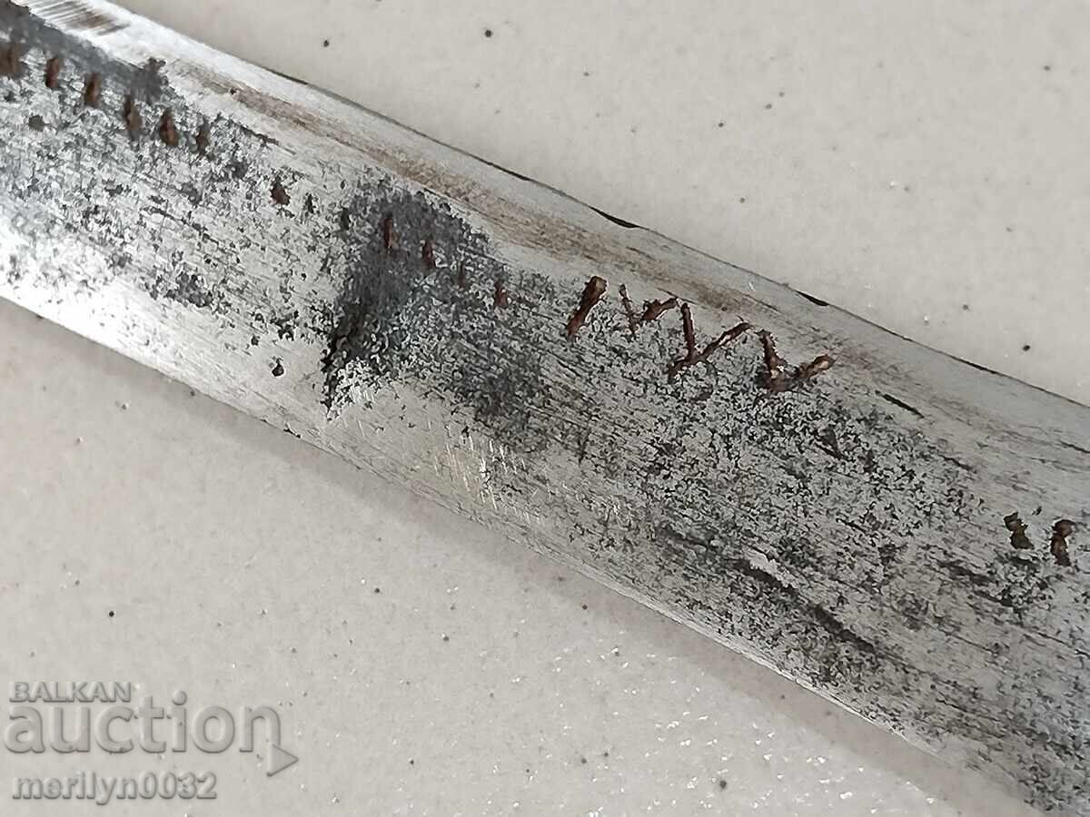 Delivery of Old Buyunovski knife dated 1888 karakulak kama Delivery of Old Buyunovski knife dated 1888 karakulak kama