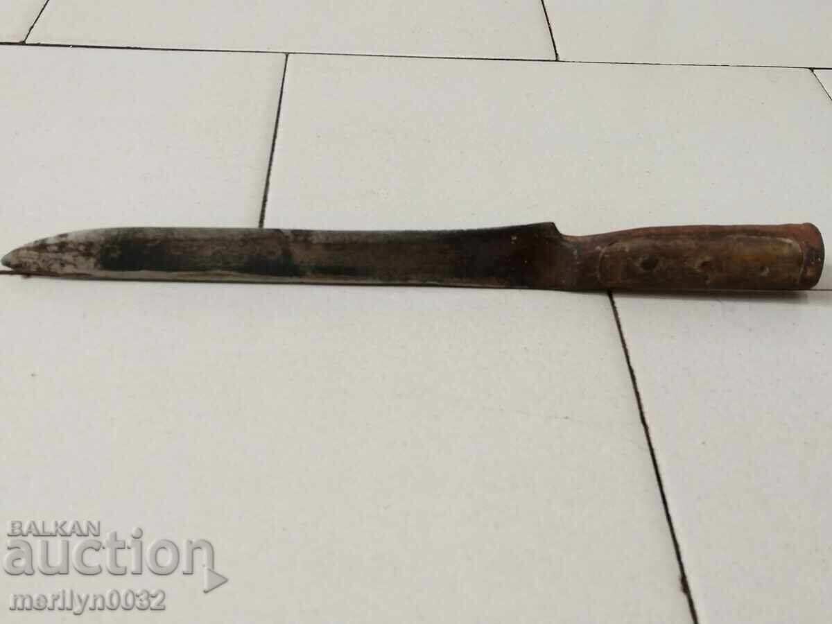 Old Buyunovski knife dated 1888 karakulak kama - 5 Old Buyunovski knife dated 1888 karakulak kama - 5