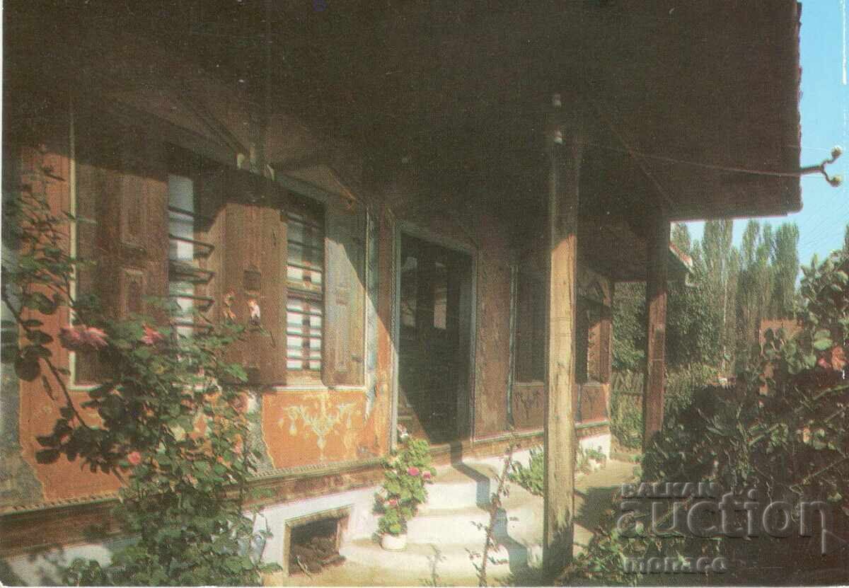 Old postcard - Panagyurishte, Lekovata Kashta