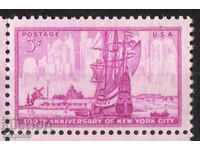 1953. USA. The 300th anniversary of New York.