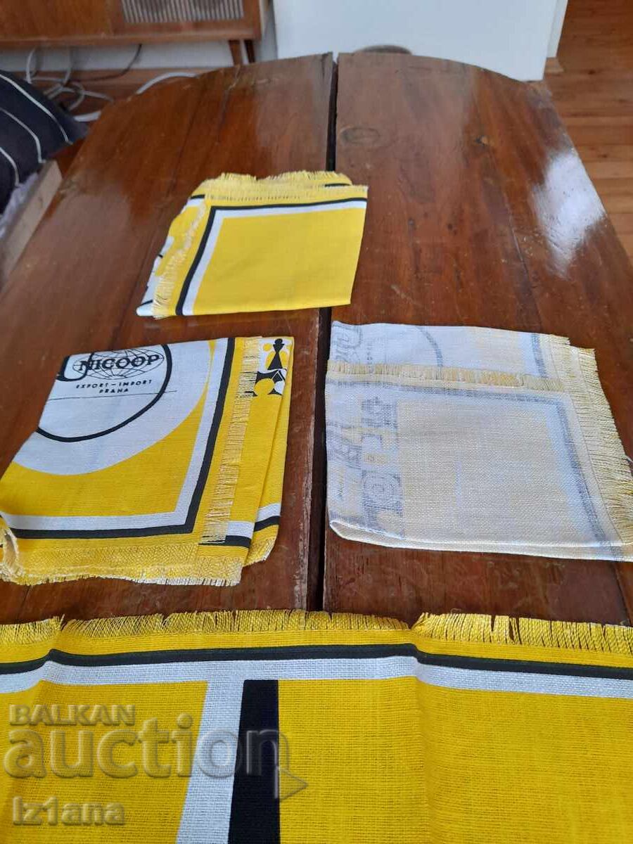 Old cloth tablecloths, Unicoop napkins - 7 Old cloth tablecloths, Unicoop napkins - 7