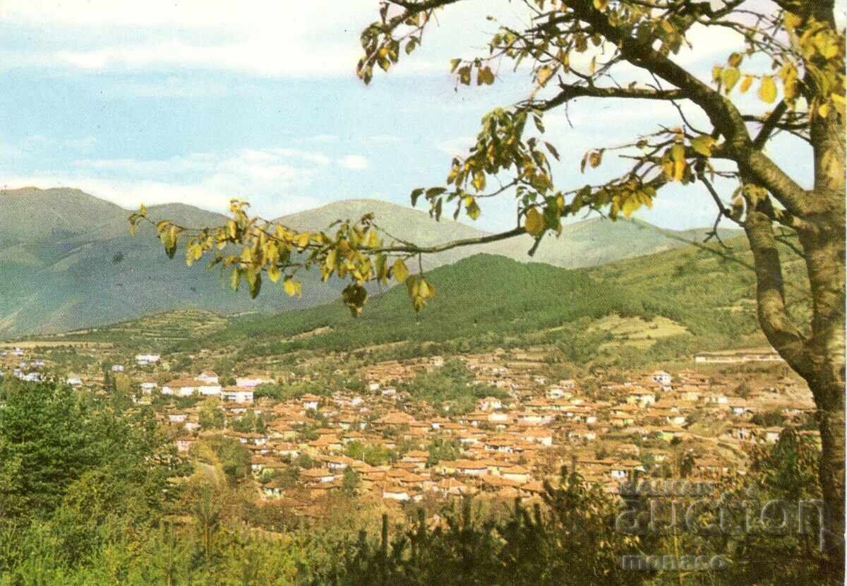 Old postcard - Kalofer, General view