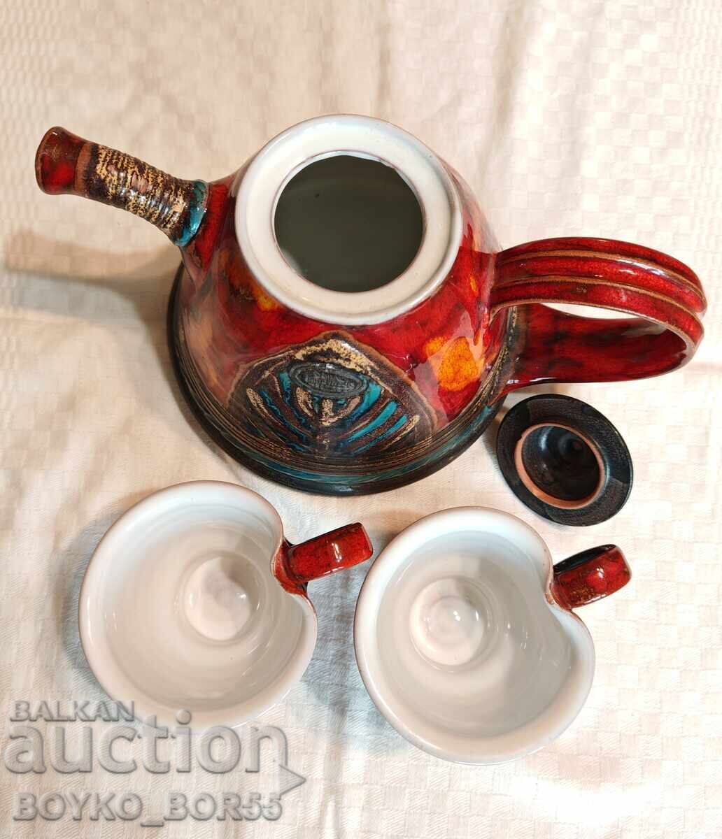 Auction Gorgeous Antique Rare Service hand made DANKO Auction Gorgeous Antique Rare Service hand made DANKO