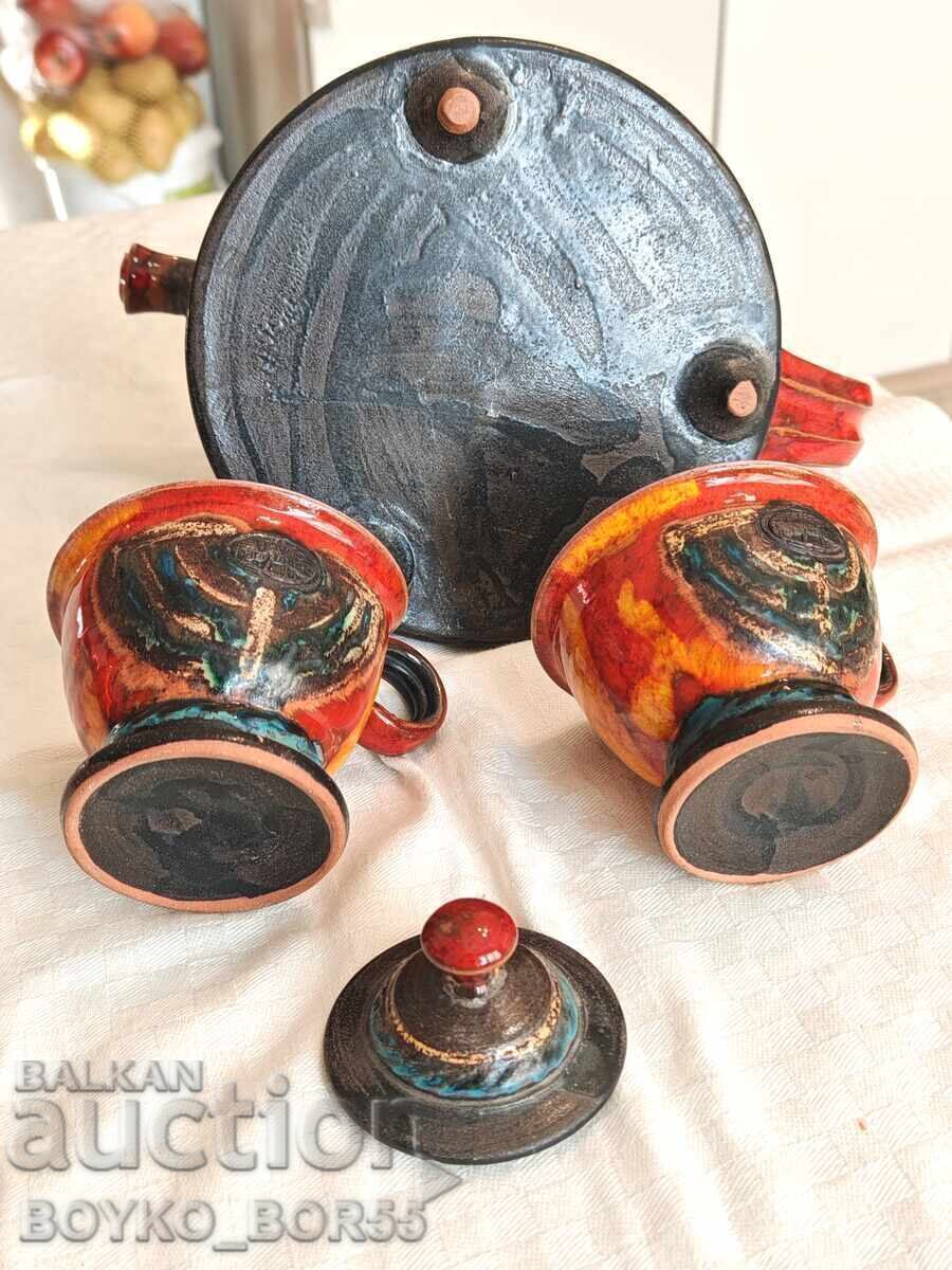 Gorgeous Antique Rare Service hand made DANKO - 6 Gorgeous Antique Rare Service hand made DANKO - 6