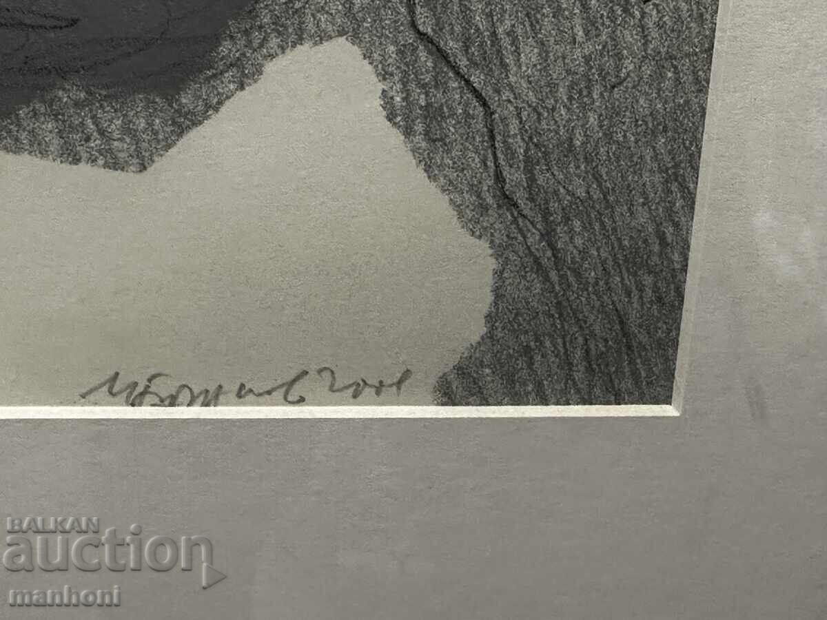 1616 Milko Bozhkov graphic signed 2008. 3 of 5 R. 69/54 with price 1300.00 BGN | € 664.68 1616 Milko Bozhkov graphic signed 2008. 3 of 5 R. 69/54 with price 1300.00 BGN | € 664.68