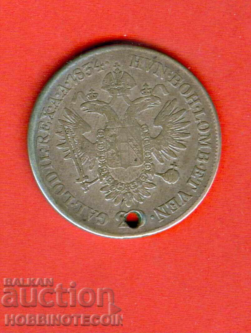 AUSTRIA AUSTRIA 20 issue - issue 1834 F - SILVER SILVER AUSTRIA AUSTRIA 20 issue - issue 1834 F - SILVER SILVER