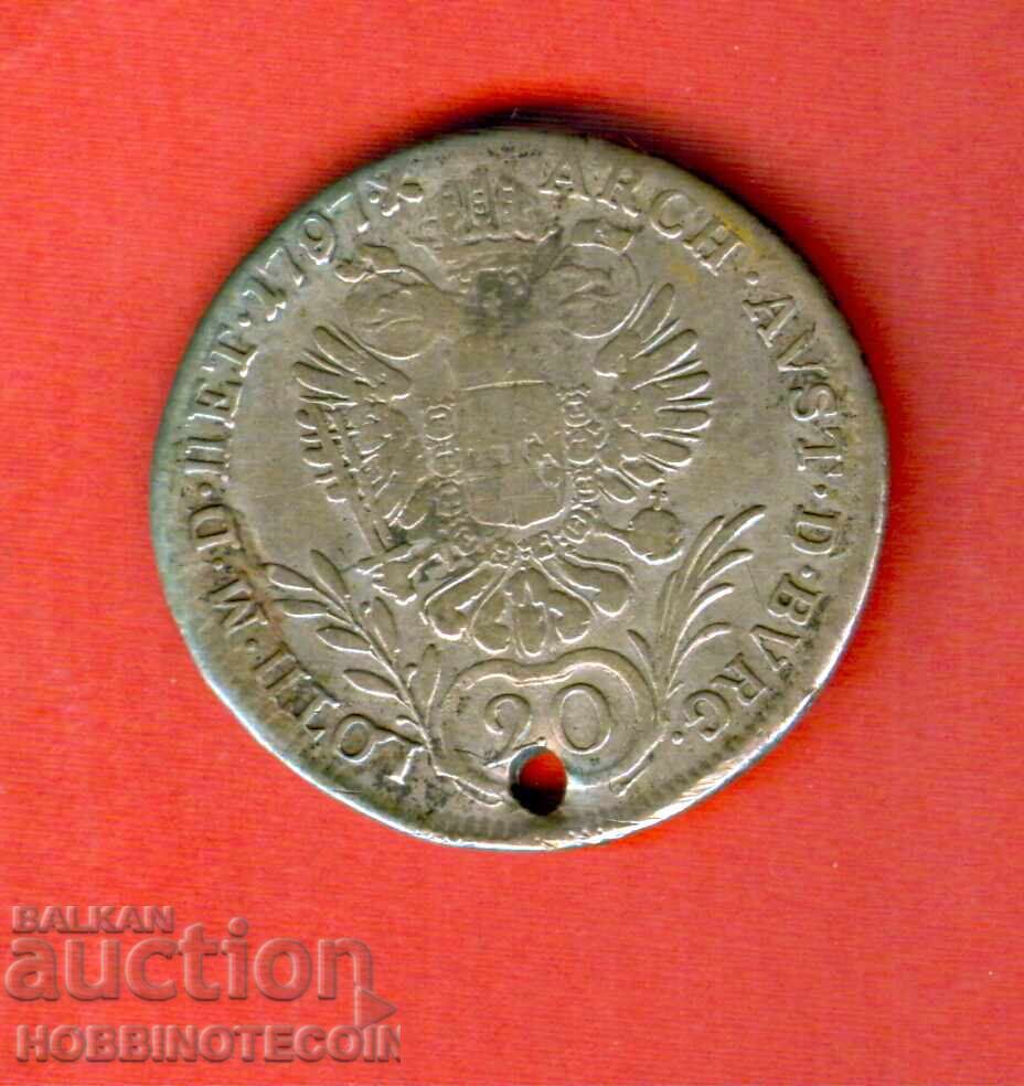 AUSTRIA AUSTRIA 20 issue - issue 1797 E - SILVER SILVER AUSTRIA AUSTRIA 20 issue - issue 1797 E - SILVER SILVER