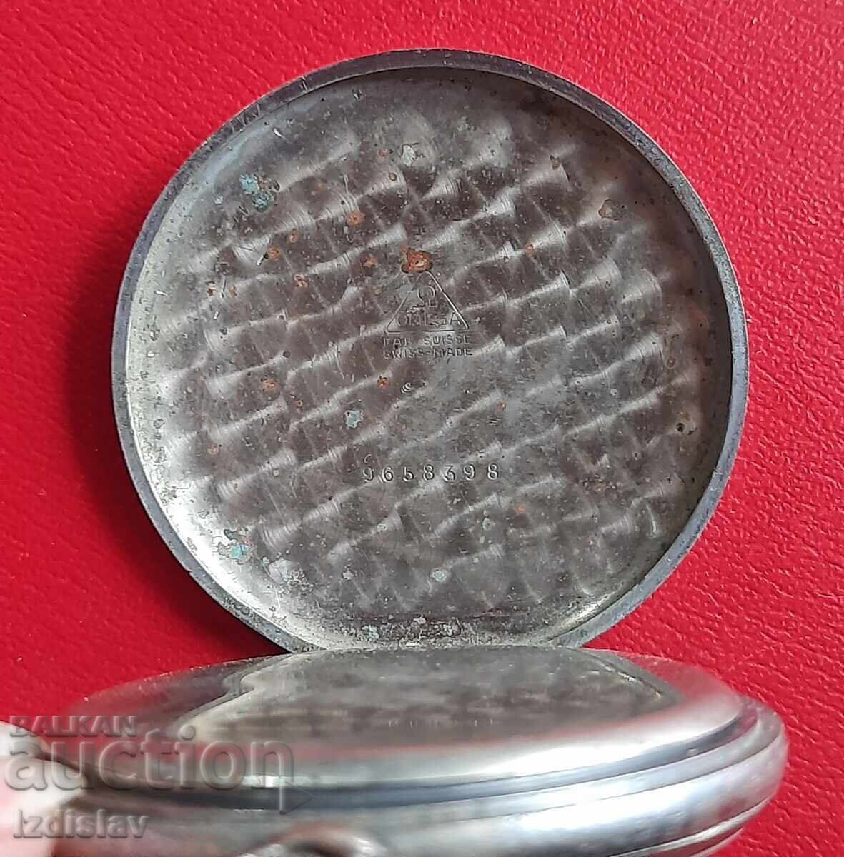 Auction  Omega pocket watch covers